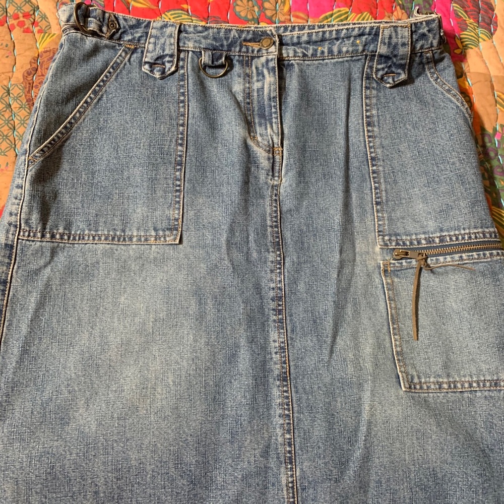 Denim skirt